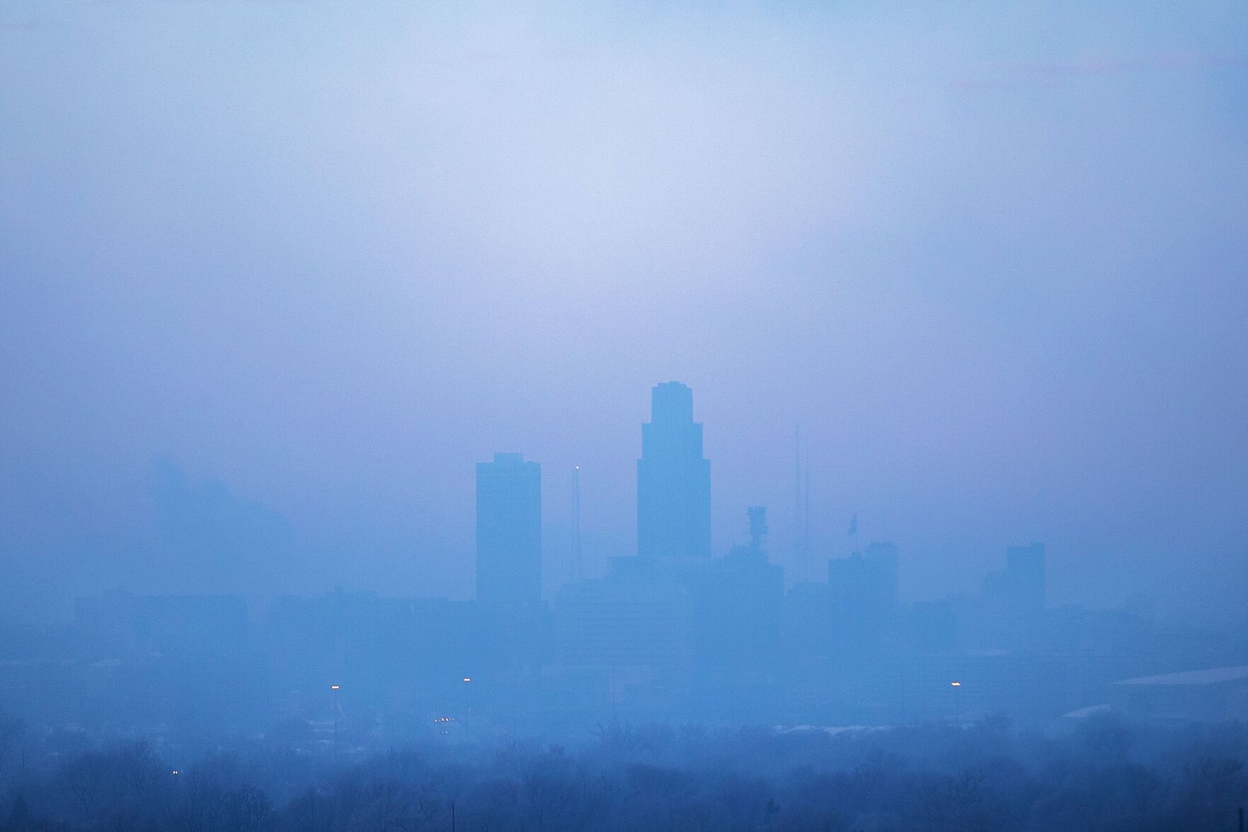 Foggy Downtown